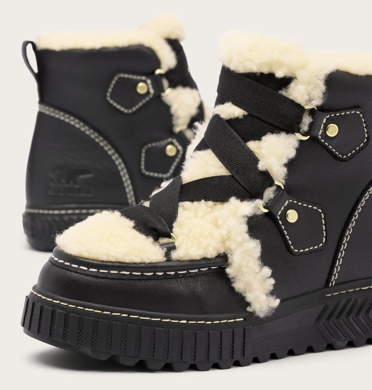 Ona Ave™ Alpine Lux Women's Winter Boot - Black Natural