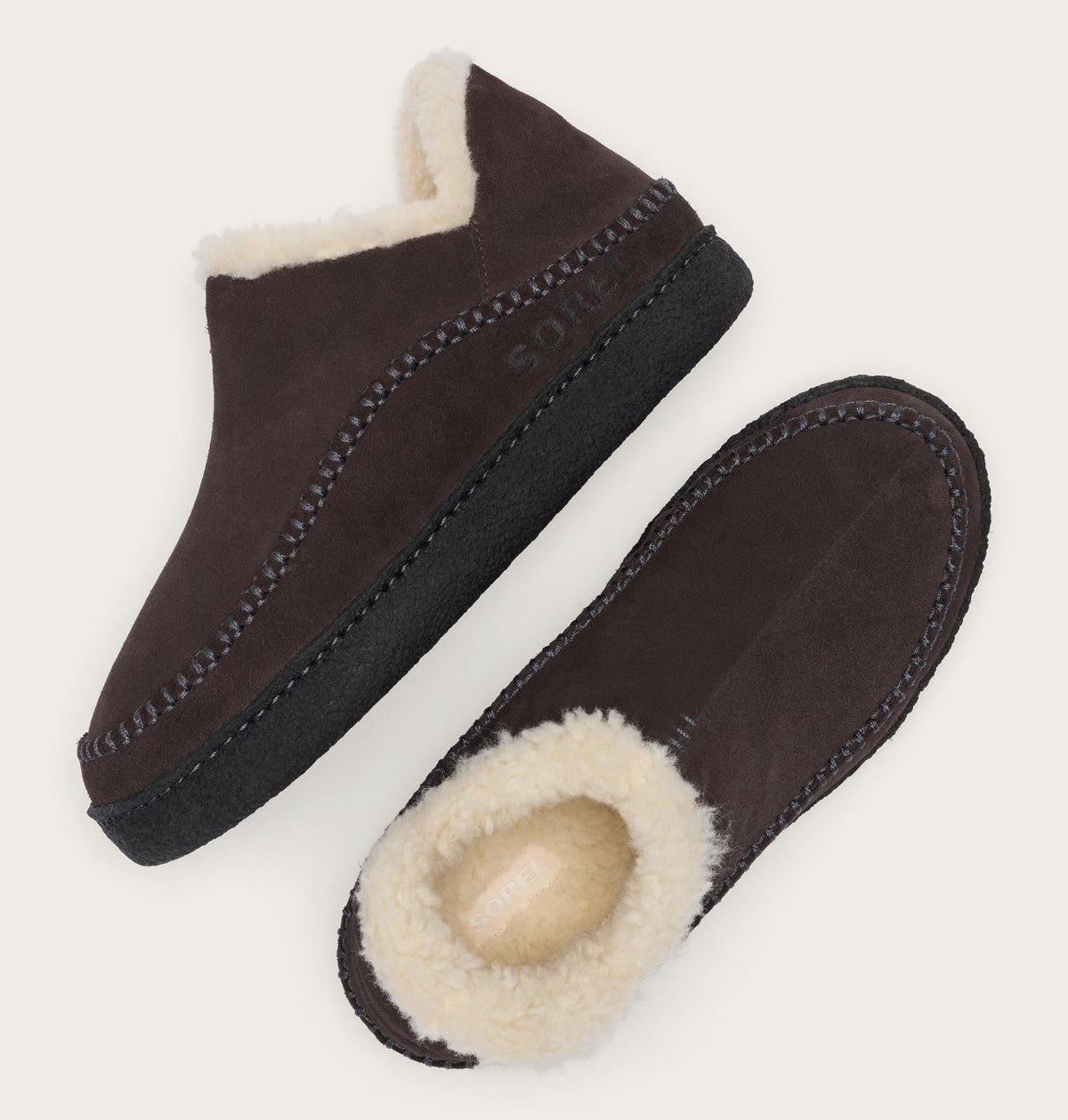 Manawan™ III Men's Slipper - Blackened Brown, Jet