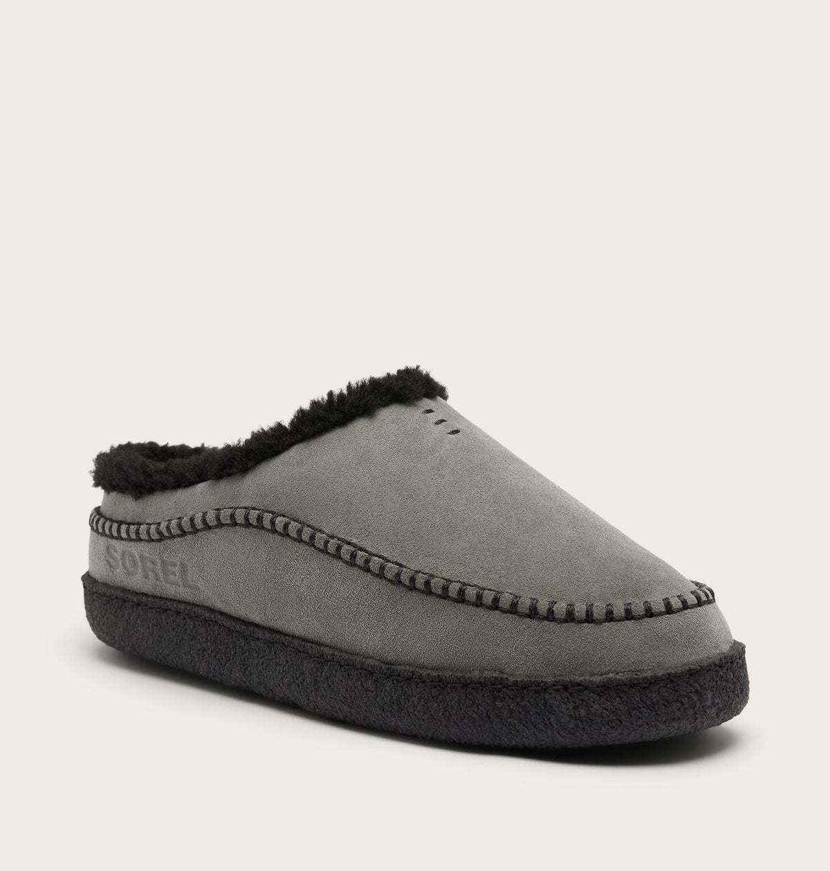Falcon Ridge™ III Men's Slipper - Quarry, Black