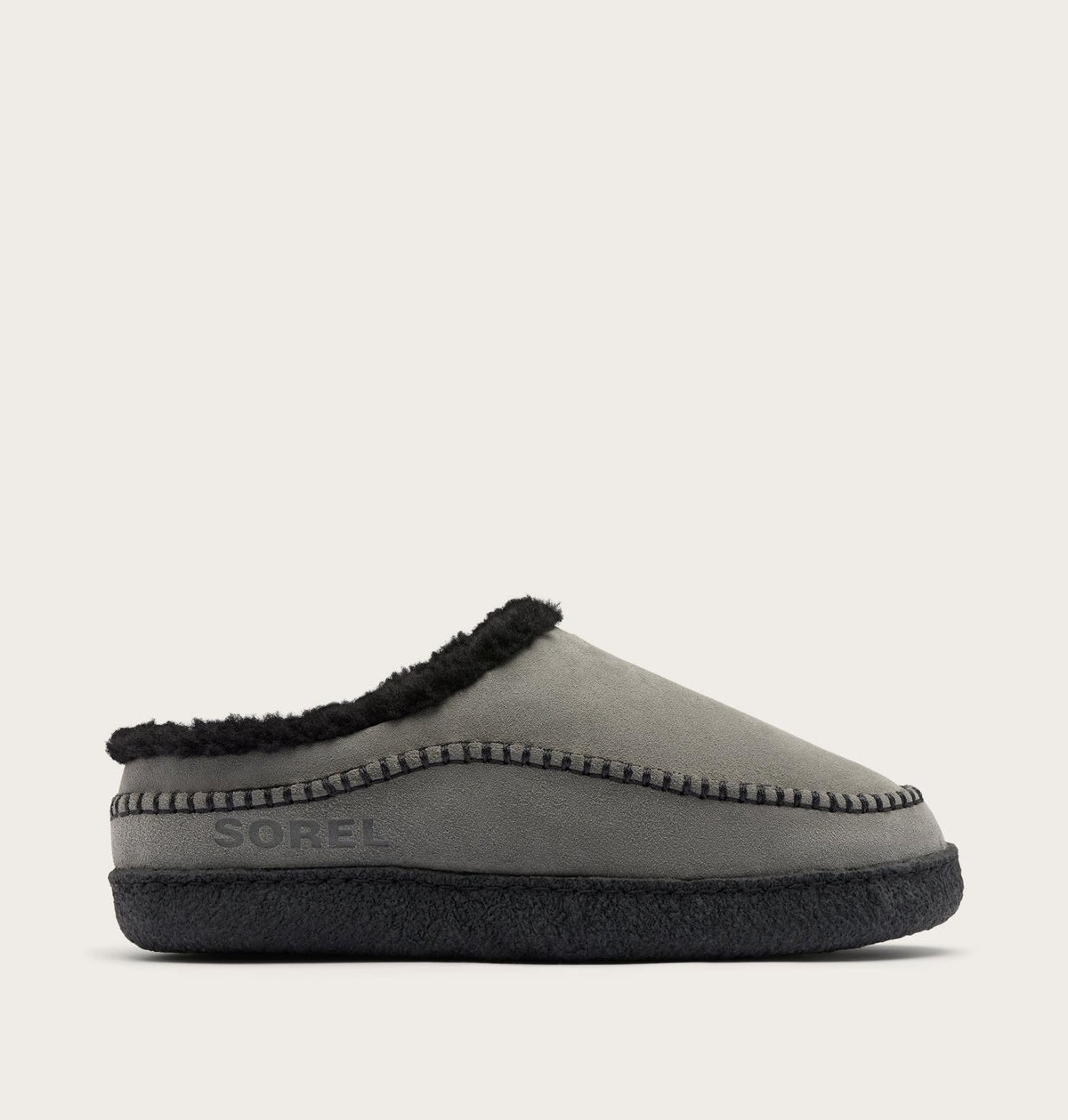 Falcon Ridge™ III Men's Slipper - Quarry, Black