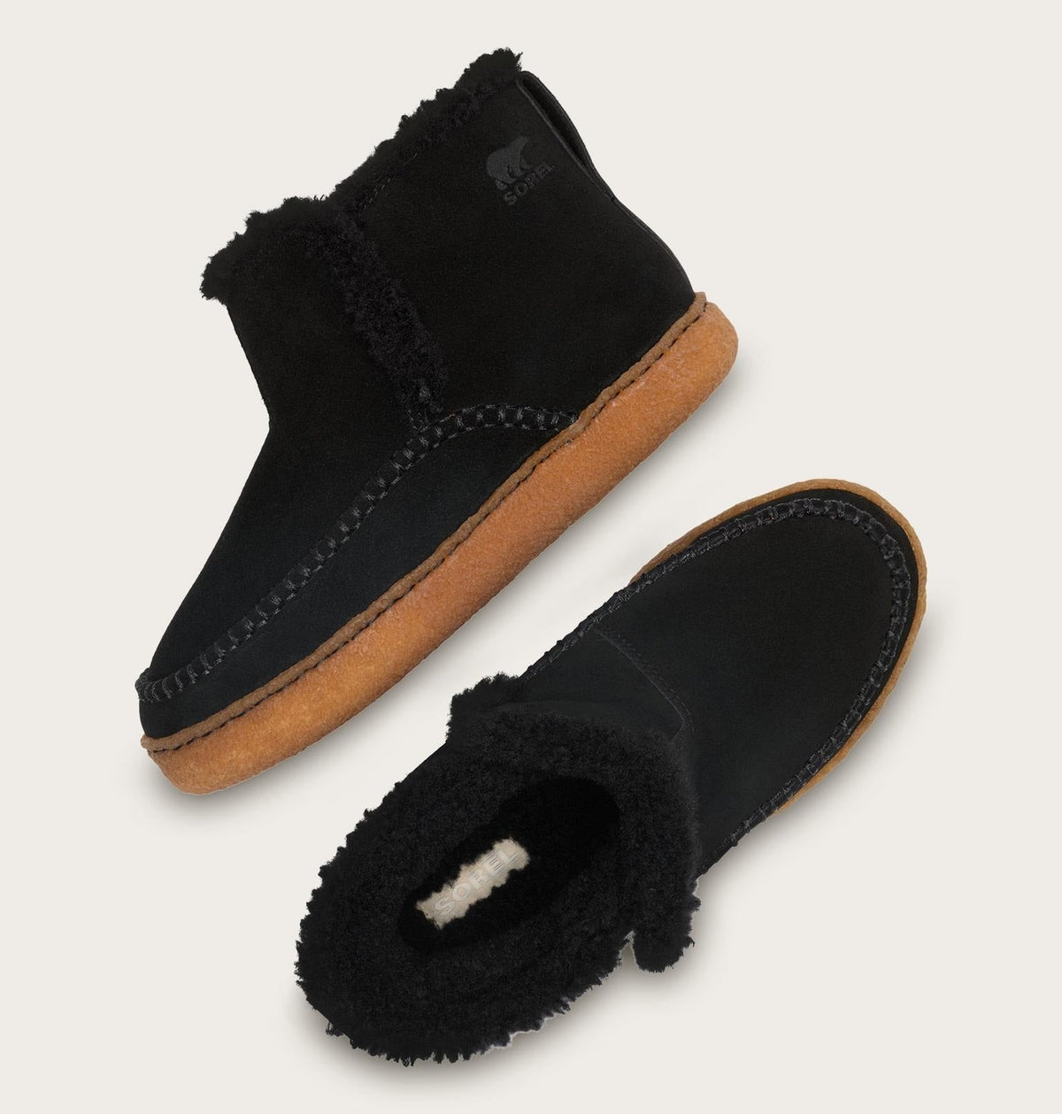 Nakiska™ III Bootie Women's Slipper - Black, Gum 2