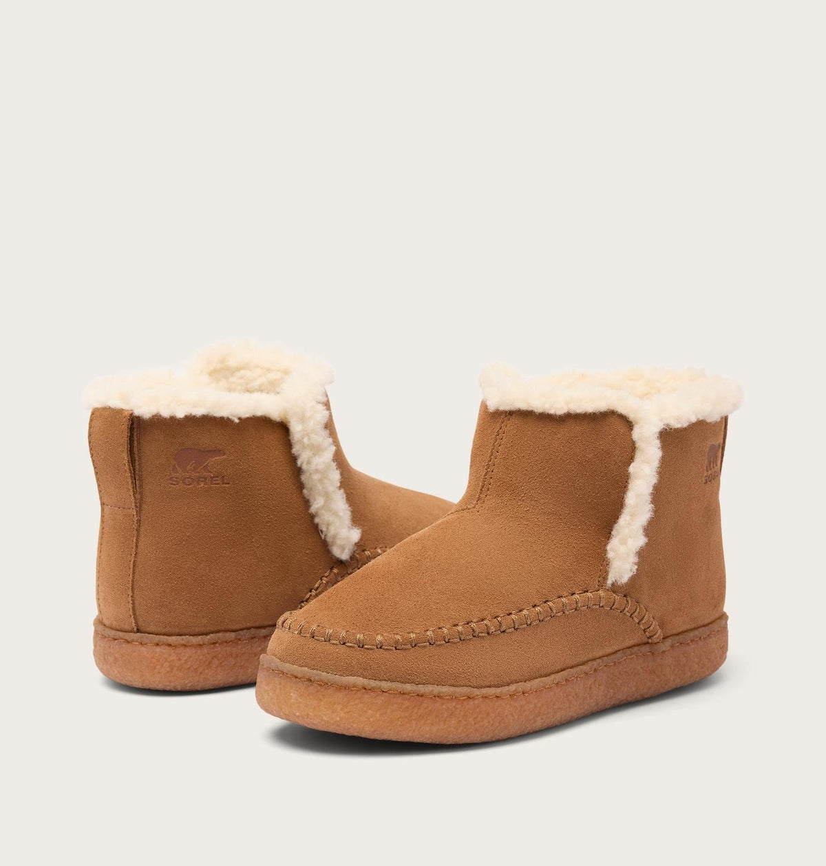 Nakiska™ III Bootie Women's Slipper - Velvet Tan, Gum 2