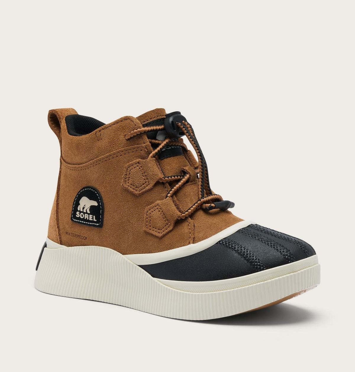 Big Kids Out N About™ IV Classic Waterproof Boot - Taffy, Sea Salt