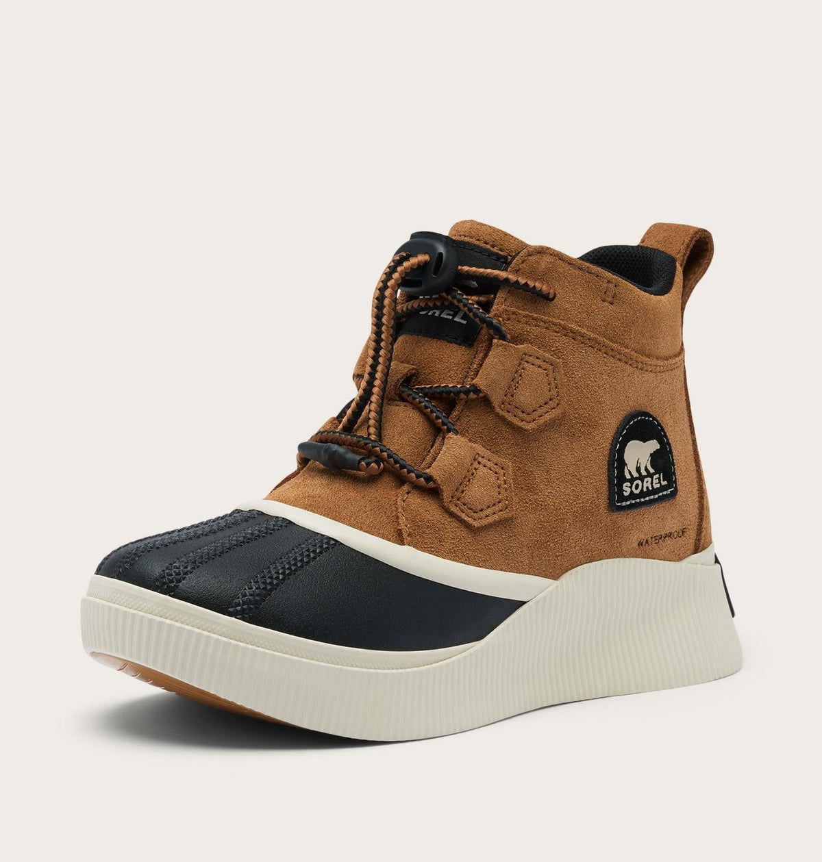 Big Kids Out N About™ IV Classic Waterproof Boot - Taffy, Sea Salt