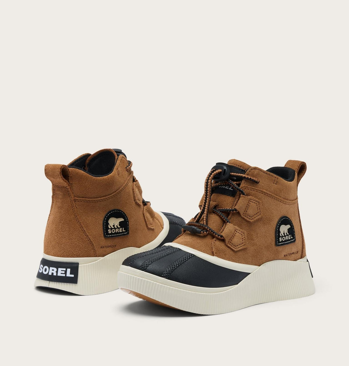 Big Kids Out N About™ IV Classic Waterproof Boot - Taffy, Sea Salt