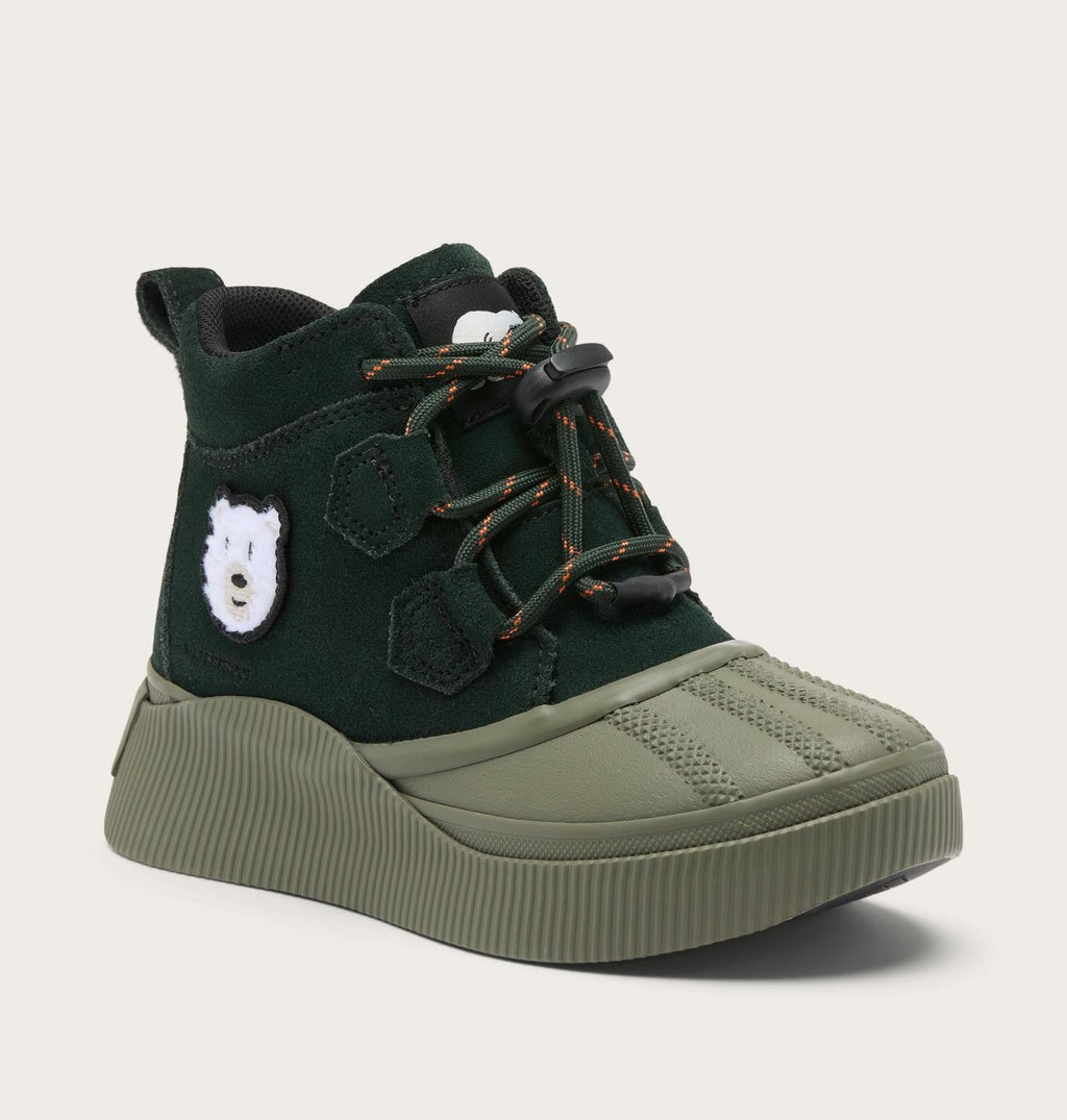 Little Kids Out N About™ IV Classic Waterproof Boot - Deep Woods, Optimized Orange
