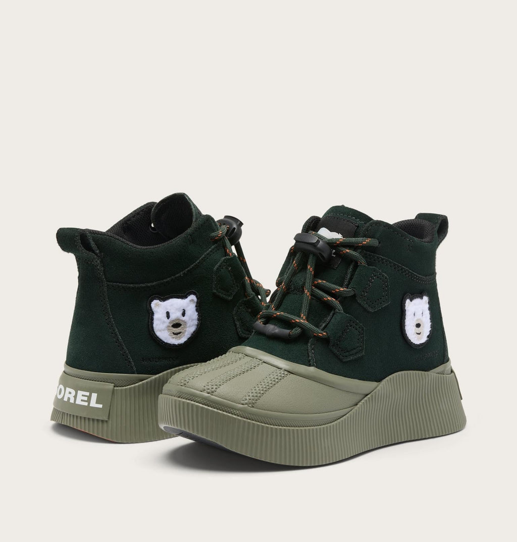 Little Kids Out N About™ IV Classic Waterproof Boot - Deep Woods, Optimized Orange