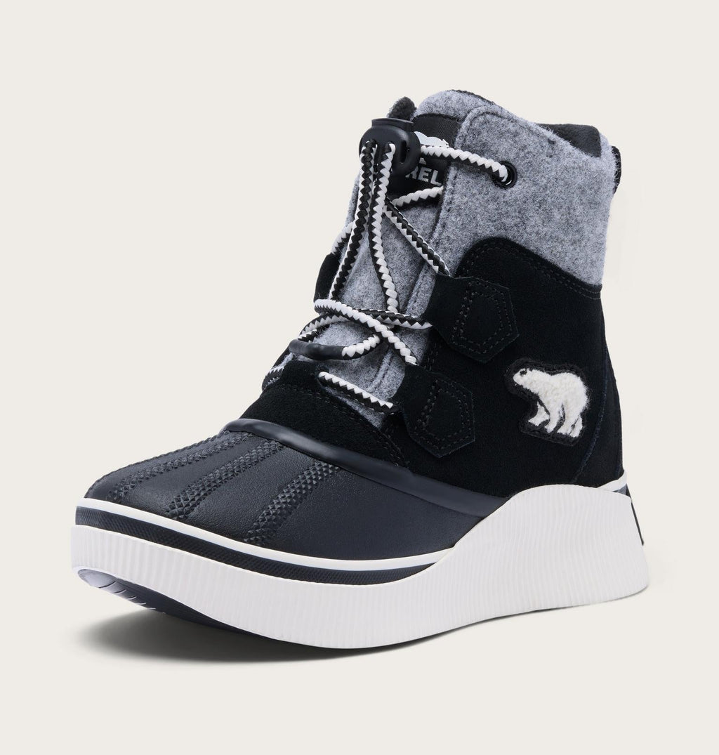 Little Kids Out N About™ IV Chillz Winter Boot - Black, Chalk