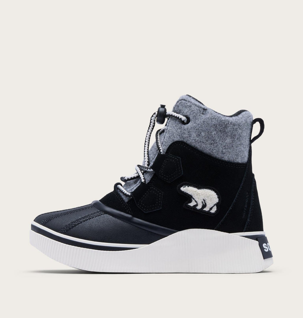 Little Kids Out N About™ IV Chillz Winter Boot - Black, Chalk