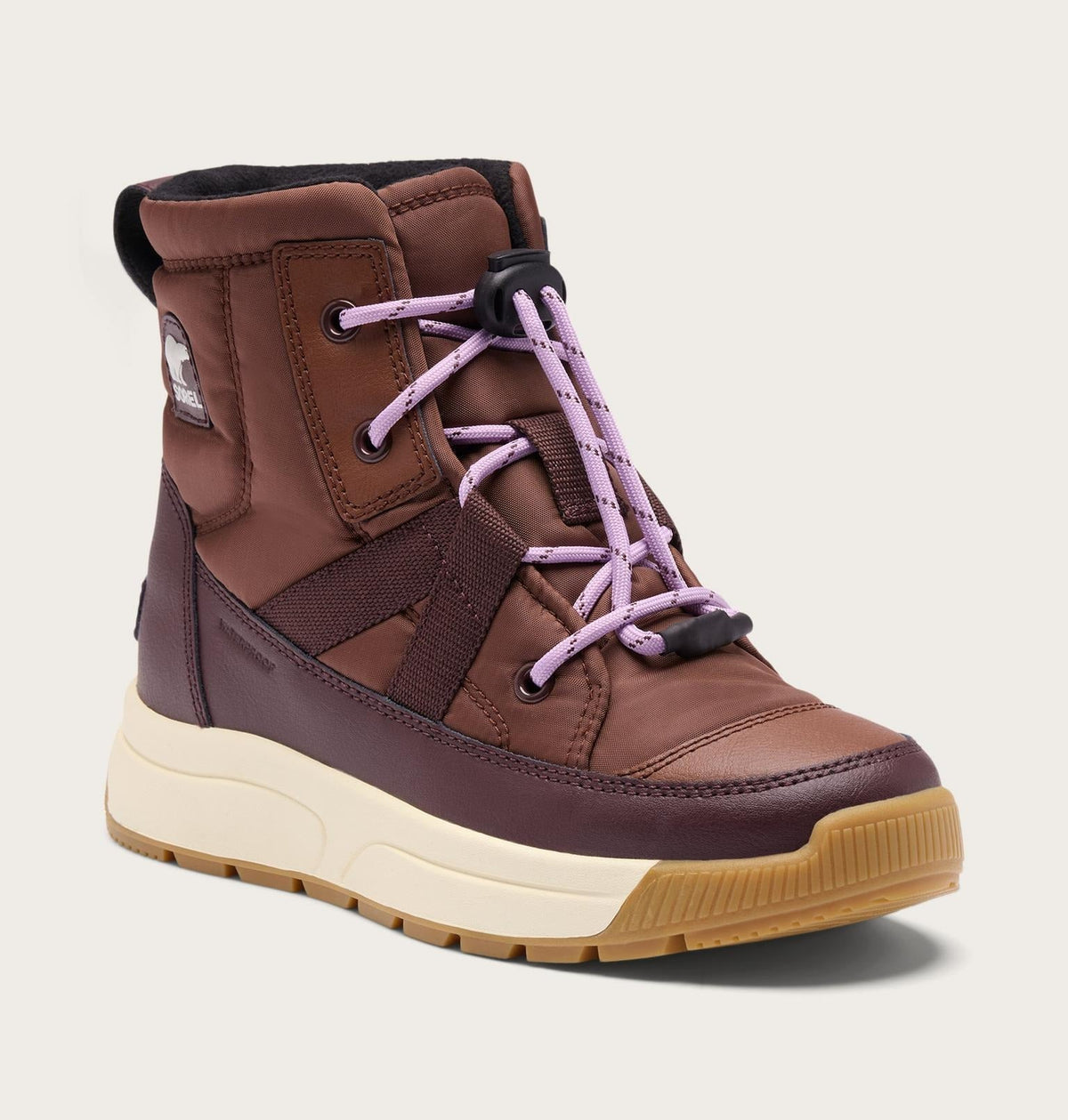 Big Kids Whitney™ III Mid Winter Boot - Dark Auburn, Red Lodge