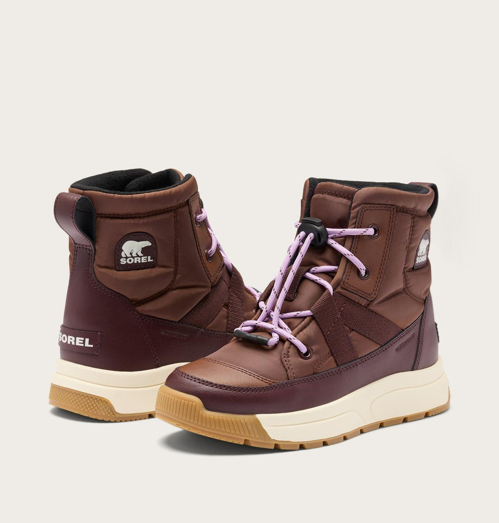Big Kids Whitney™ III Mid Winter Boot - Dark Auburn, Red Lodge