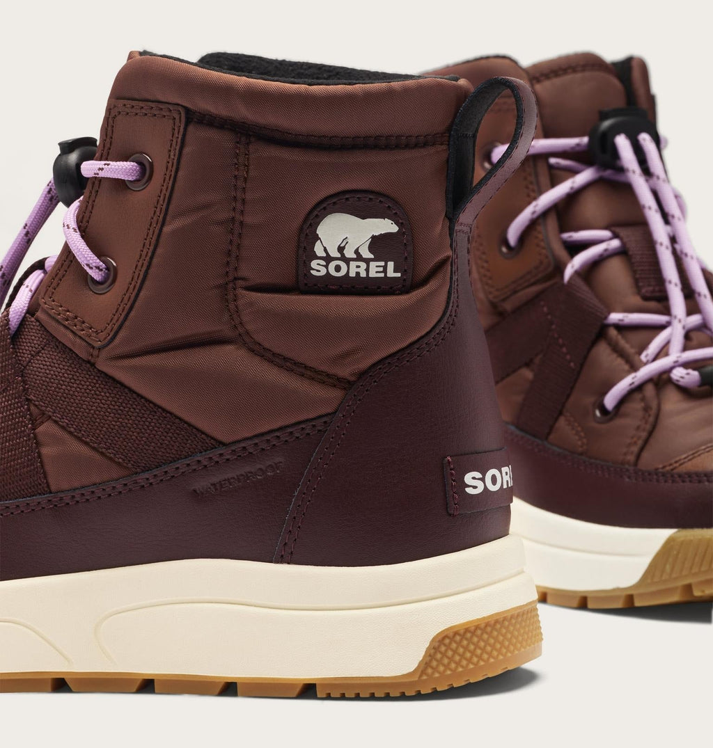 Big Kids Whitney™ III Mid Winter Boot - Dark Auburn, Red Lodge