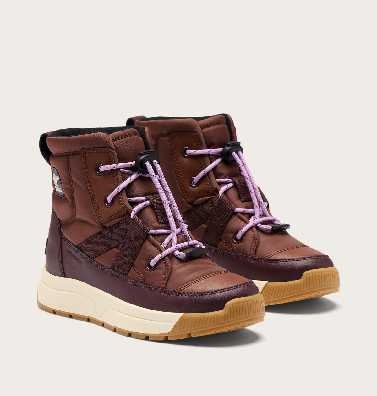 Big Kids Whitney™ III Mid Winter Boot - Dark Auburn, Red Lodge