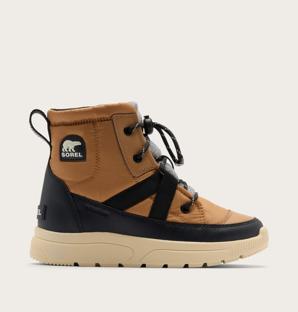 Big Kids Whitney™ III Mid Winter Boot - Tawny Buff, Bleached Ceramic