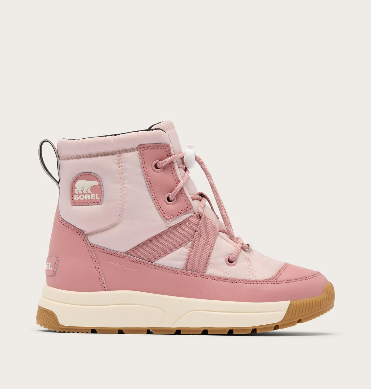 Big Kids Whitney™ III Mid Winter Boot - Pink Salt, Eraser Pink