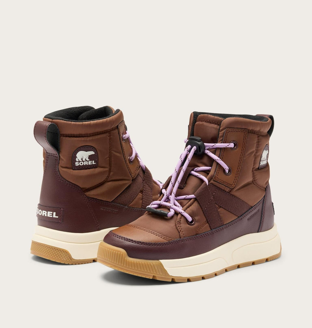 Little Kids Whitney™ III Mid Waterproof Boot - Dark Auburn, Red Lodge
