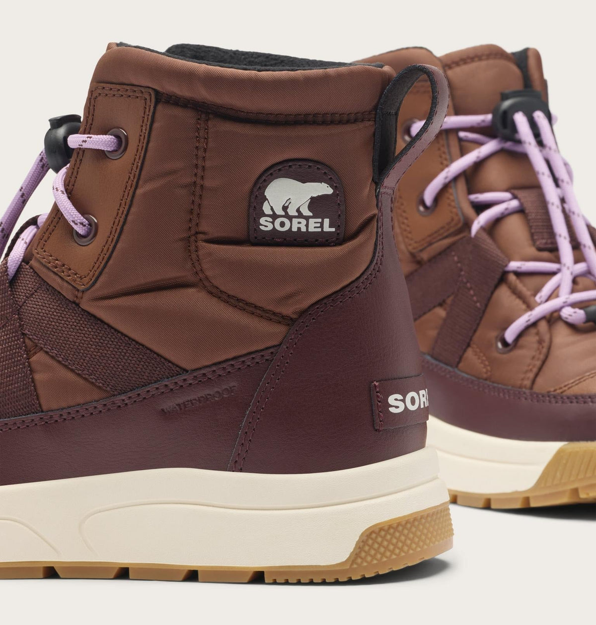 Little Kids Whitney™ III Mid Waterproof Boot - Dark Auburn, Red Lodge