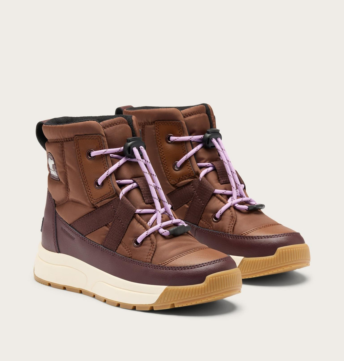 Little Kids Whitney™ III Mid Waterproof Boot - Dark Auburn, Red Lodge