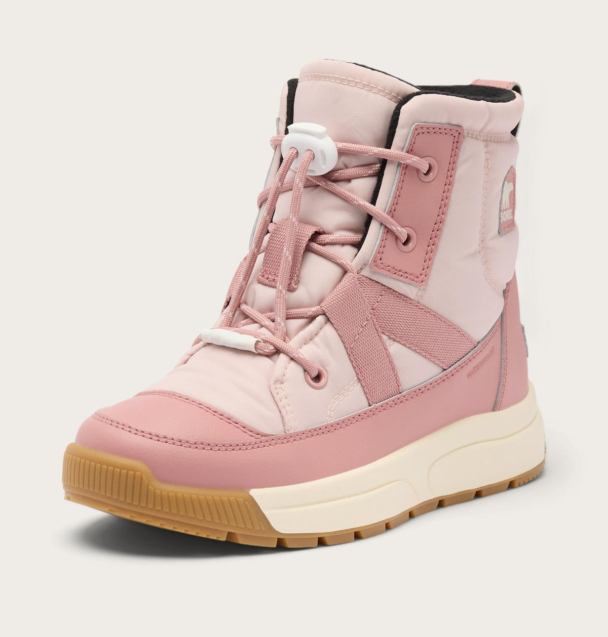 Little Kids Whitney™ III Mid Waterproof Boot - Pink Salt, Eraser Pink