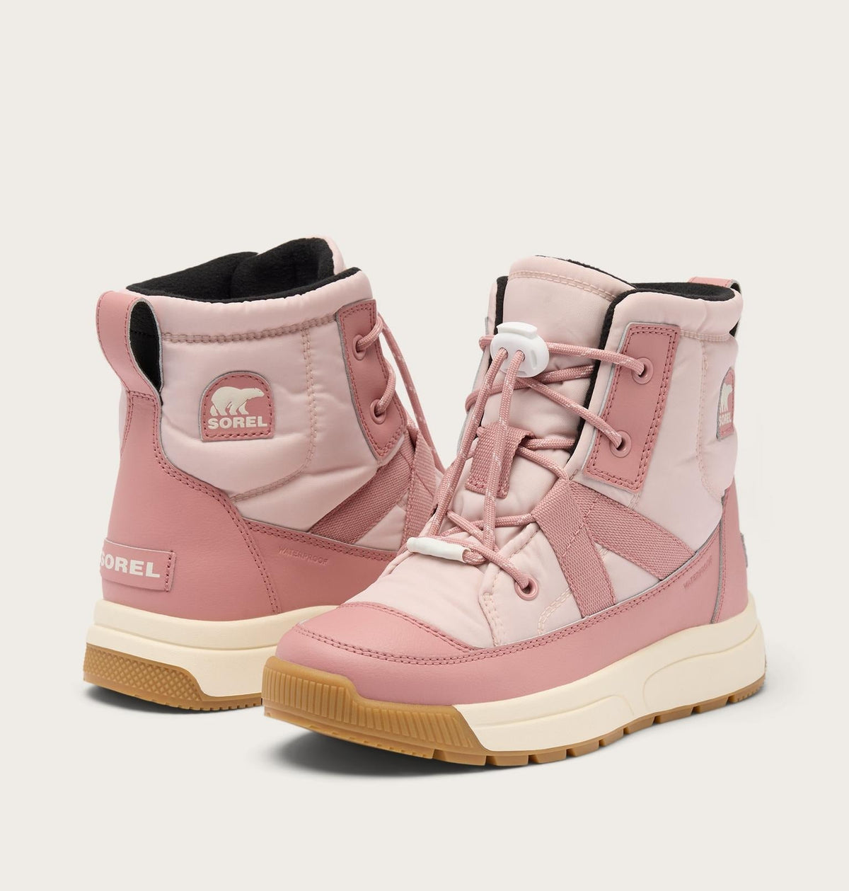 Little Kids Whitney™ III Mid Waterproof Boot - Pink Salt, Eraser Pink