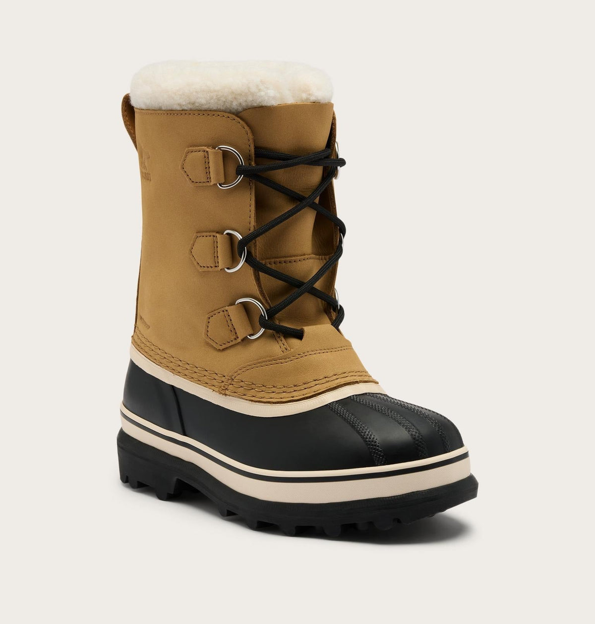 Big Kids Caribou™ Winter Boot - Caribou Buff, Black