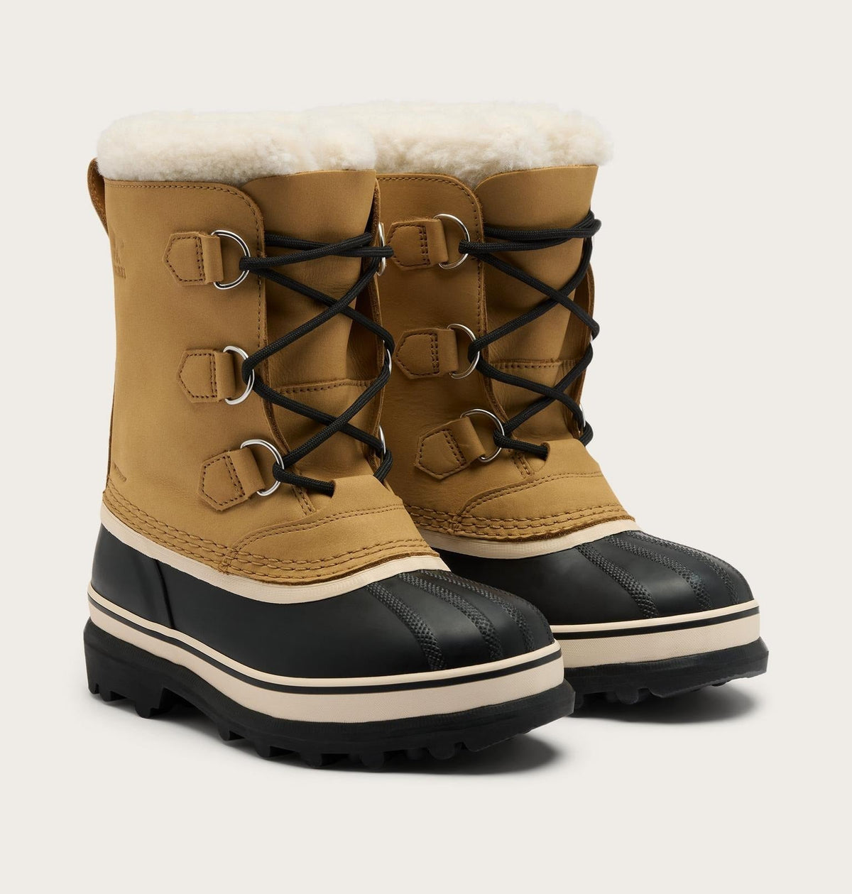 Big Kids Caribou™ Winter Boot - Caribou Buff, Black