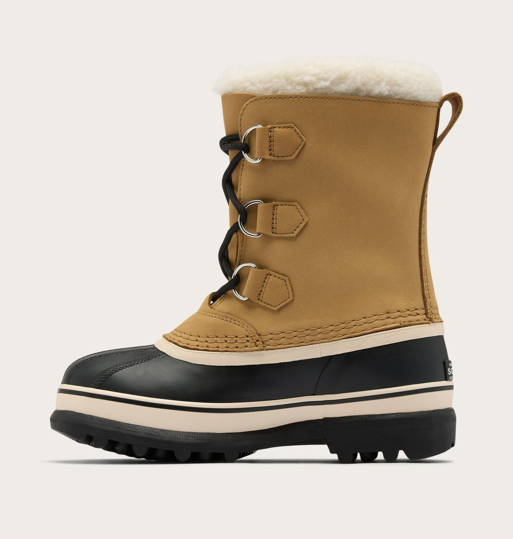 Big Kids Caribou™ Winter Boot - Caribou Buff, Black
