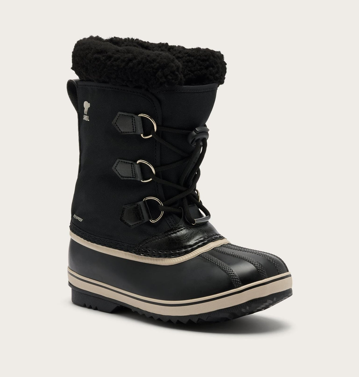 Big Kids Yoot PAC™ Nylon Winter Boot - Black, Black