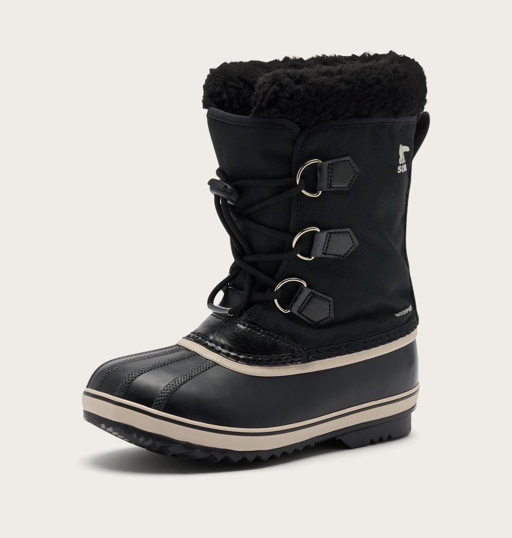 Big Kids Yoot PAC™ Nylon Winter Boot - Black, Black