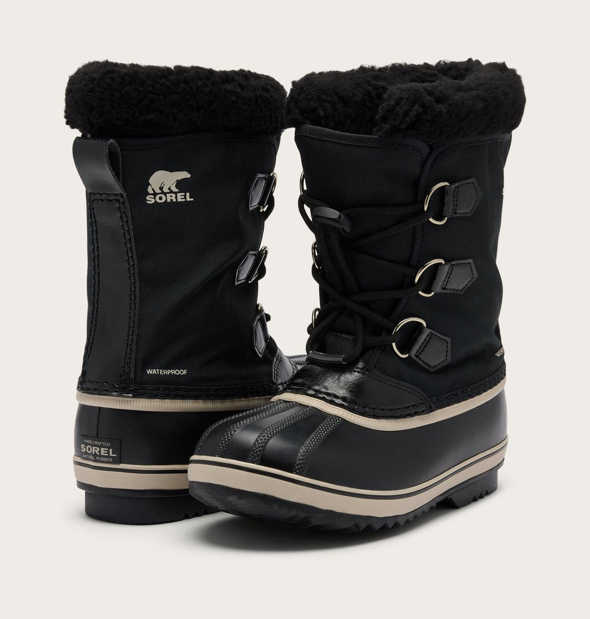 Big Kids Yoot PAC™ Nylon Winter Boot - Black, Black