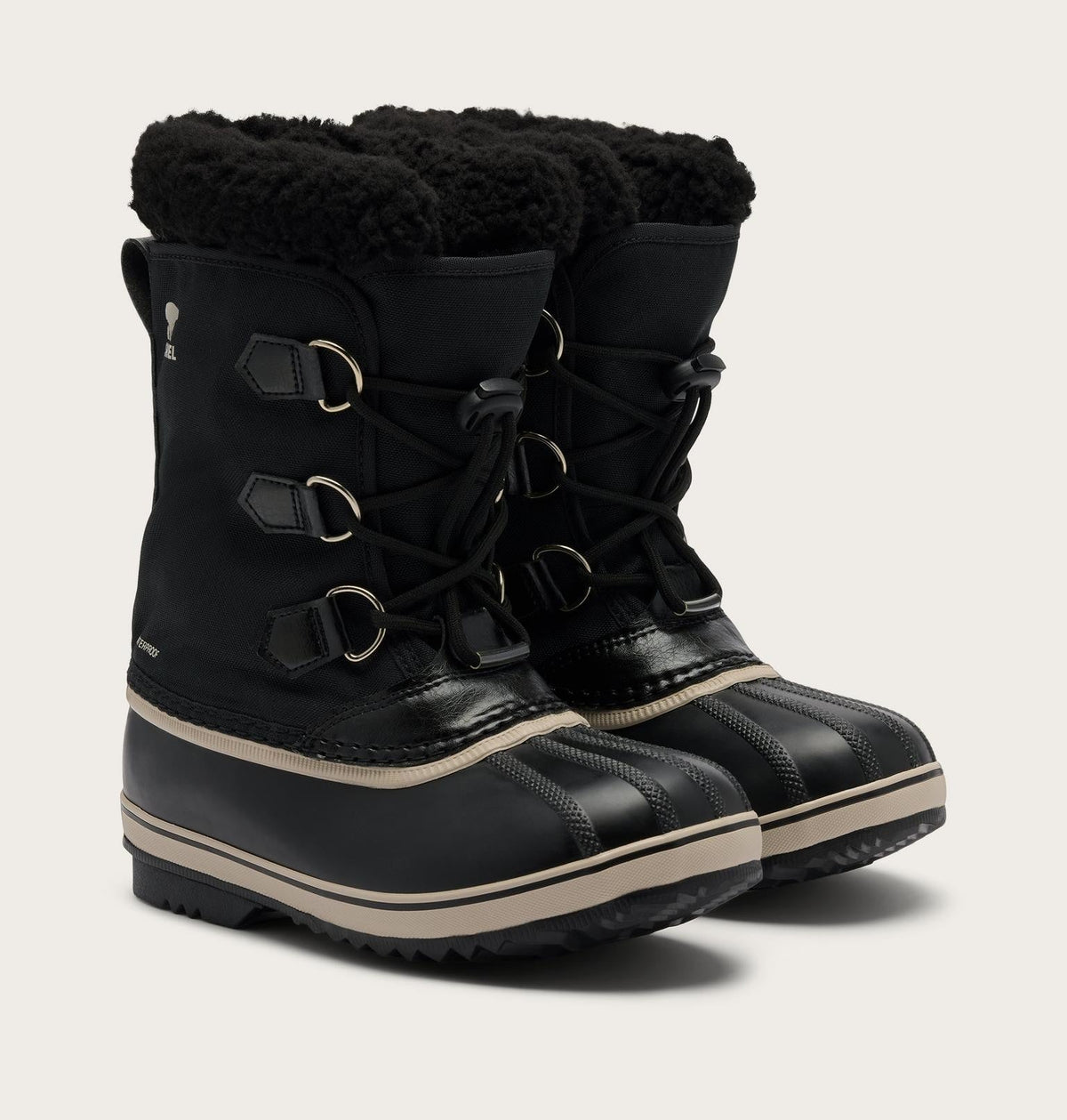 Big Kids Yoot PAC™ Nylon Winter Boot - Black, Black