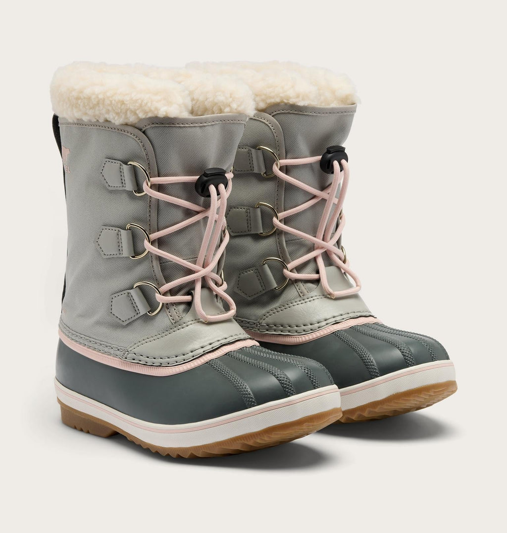 Big Kids Yoot PAC™ Nylon Winter Boot - Dove, Gum 2