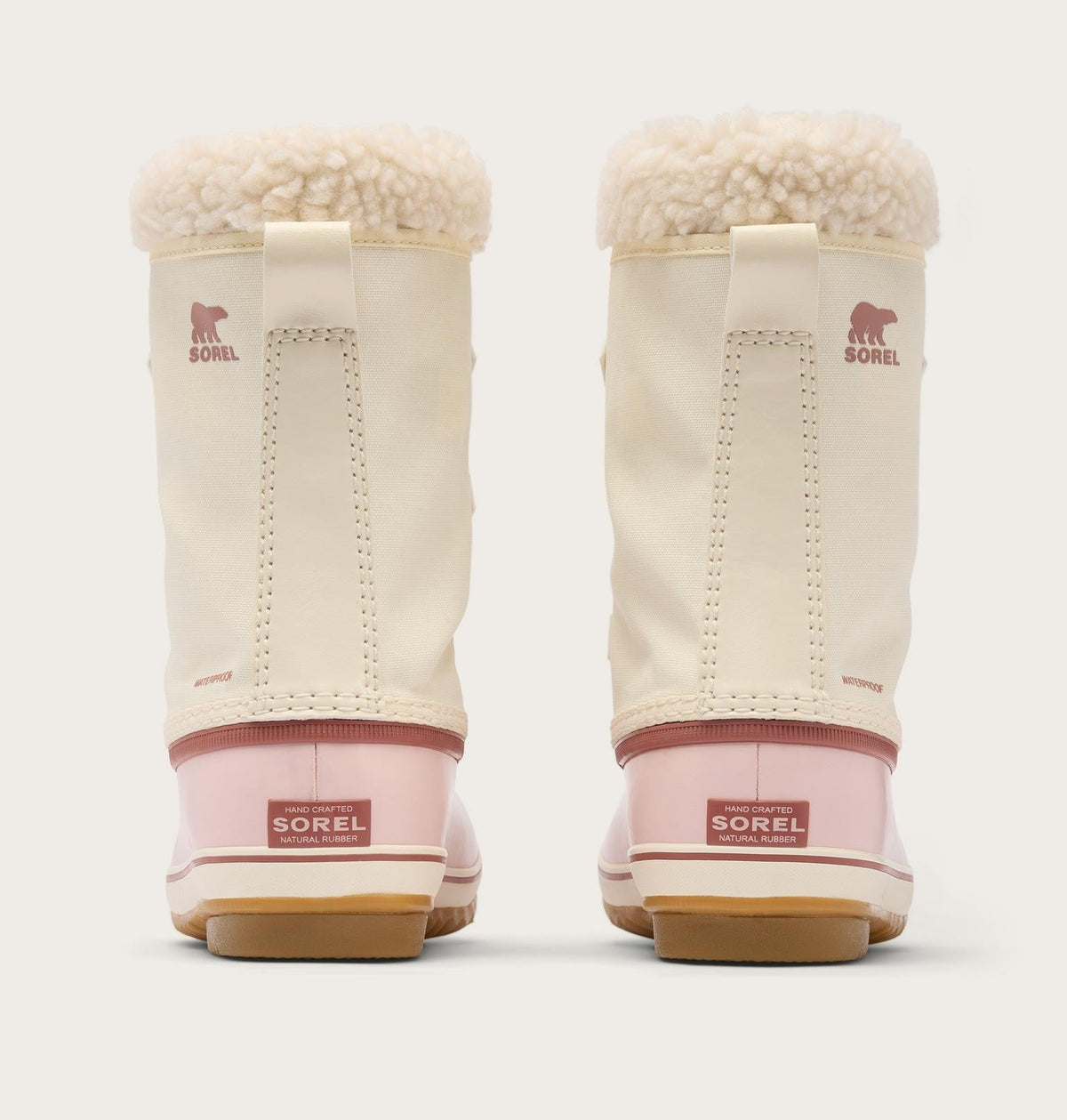 Big Kids Yoot PAC™ Nylon Winter Boot - Snow, Pink Salt