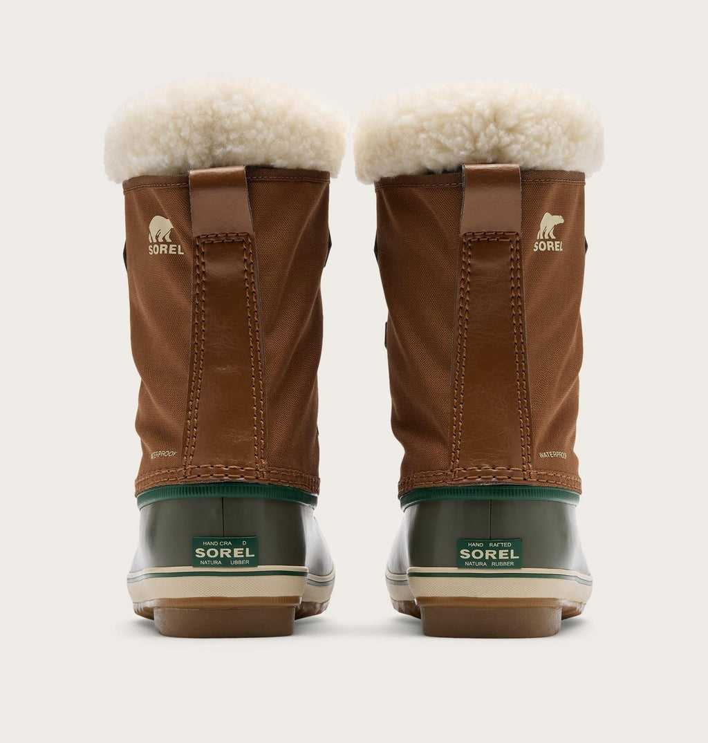 Big Kids Yoot PAC™ Nylon Winter Boot - Velvet Tan, Stone Green