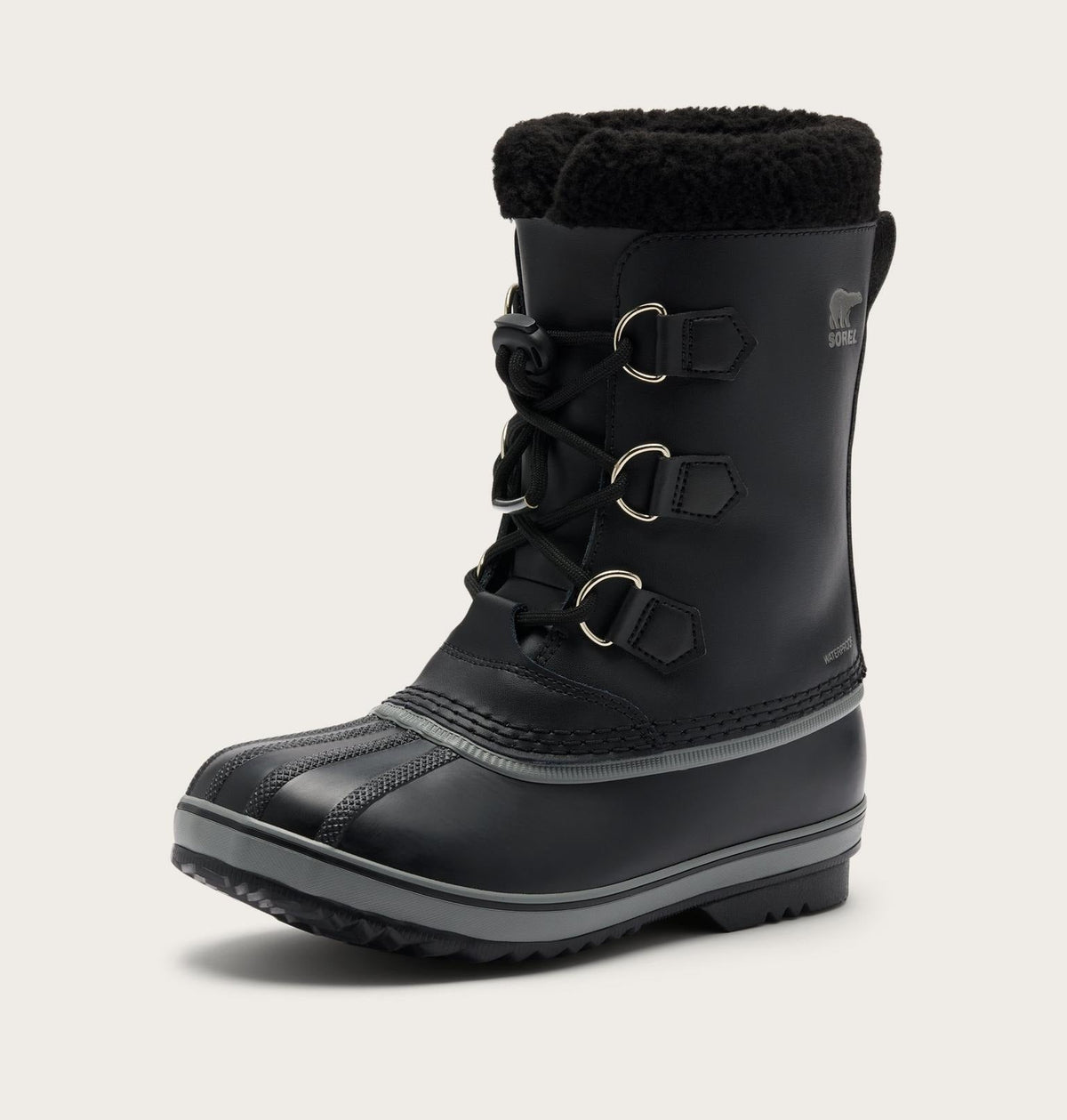 Big Kids Yoot PAC™ TP Winter Boots - Black, Quarry