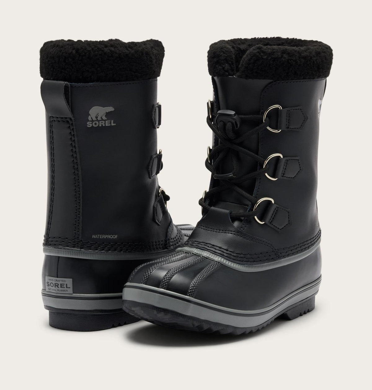 Big Kids Yoot PAC™ TP Winter Boots - Black, Quarry