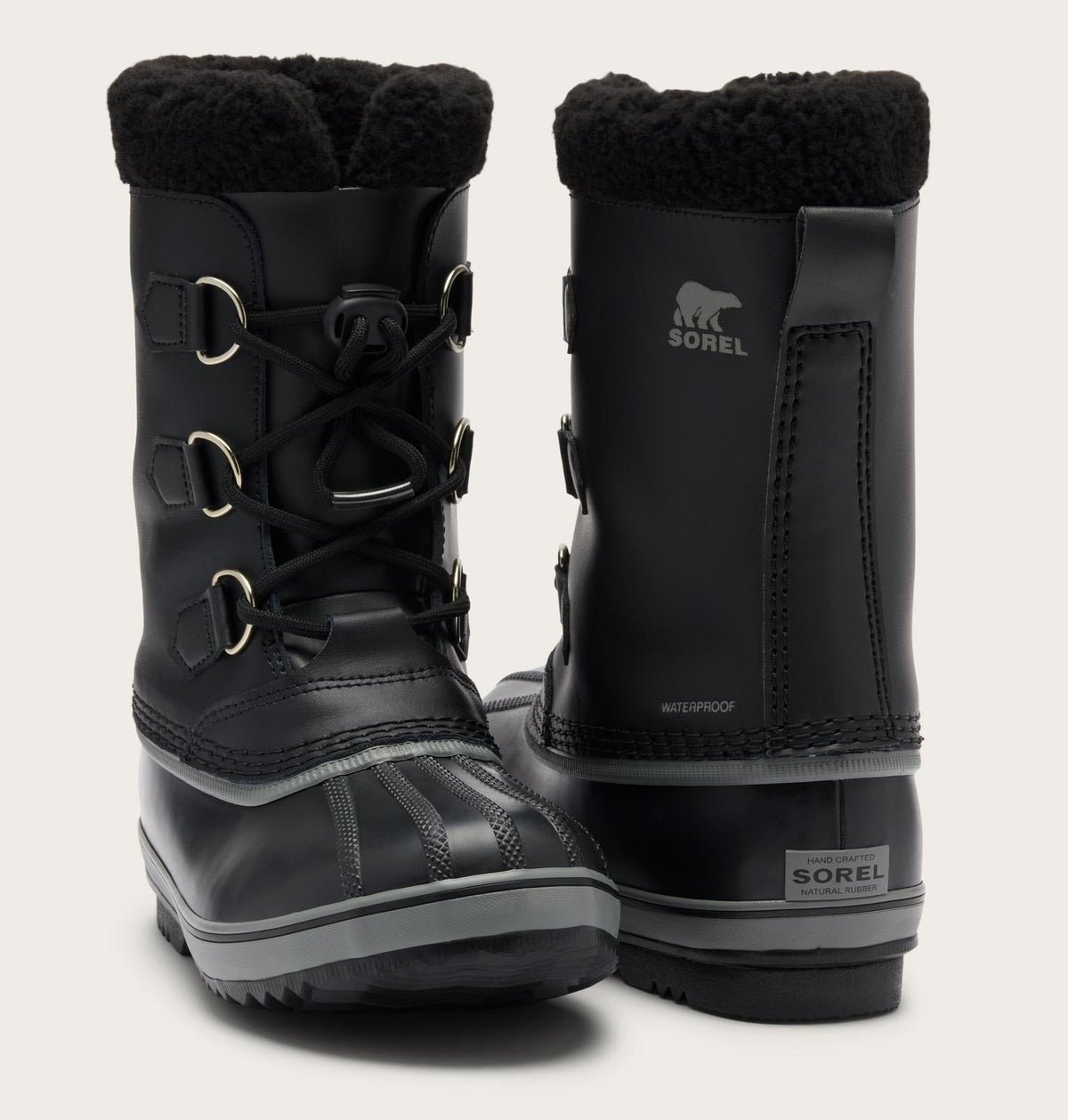 Big Kids Yoot PAC™ TP Winter Boots - Black, Quarry