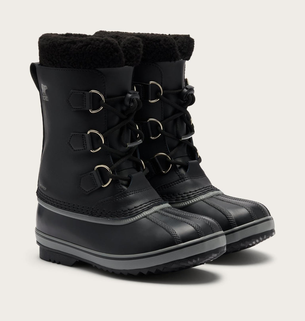 Big Kids Yoot PAC™ TP Winter Boots - Black, Quarry