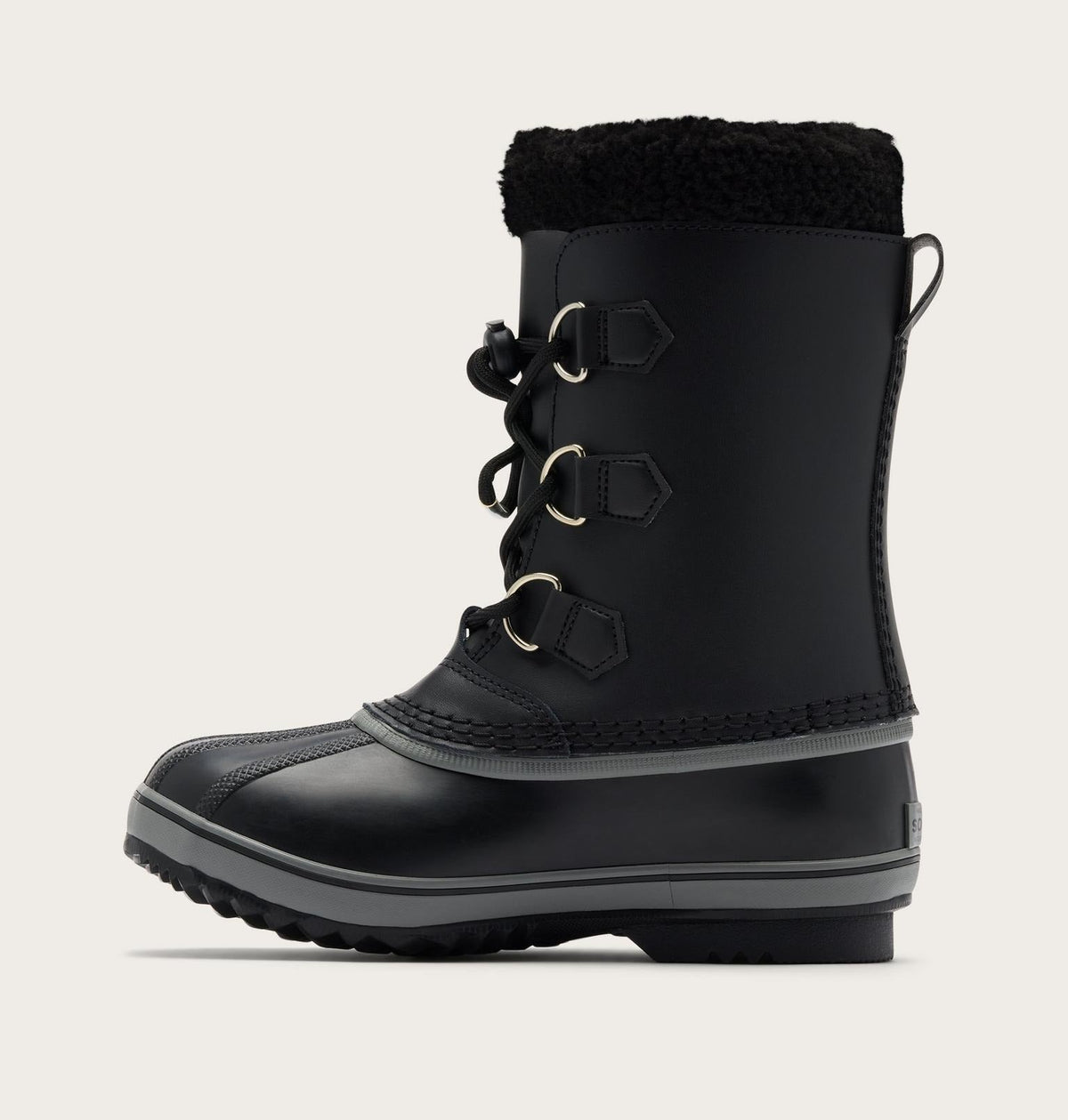 Big Kids Yoot PAC™ TP Winter Boots - Black, Quarry