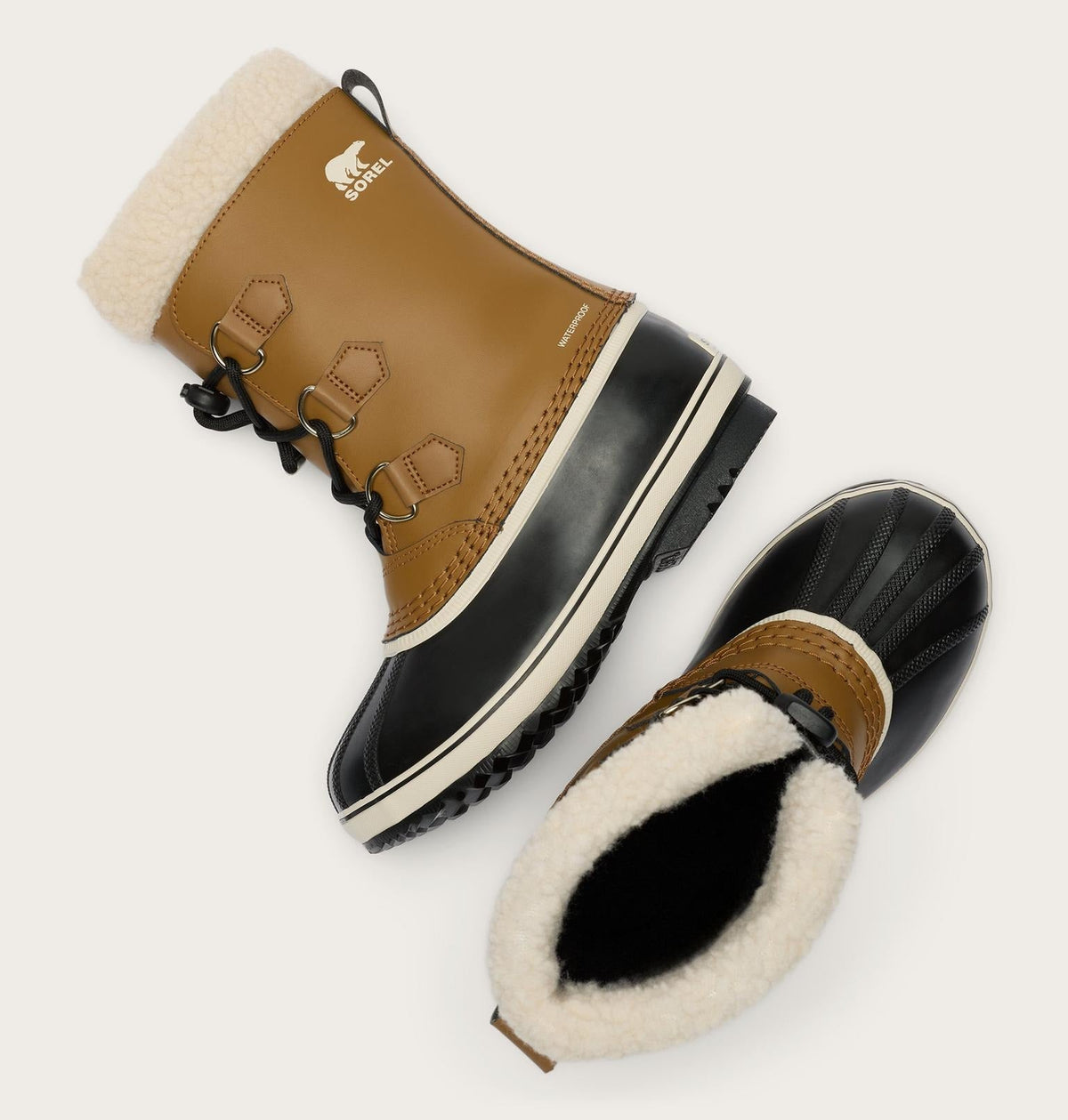 Big Kids Yoot PAC™ TP Winter Boots - Mesquite, Black