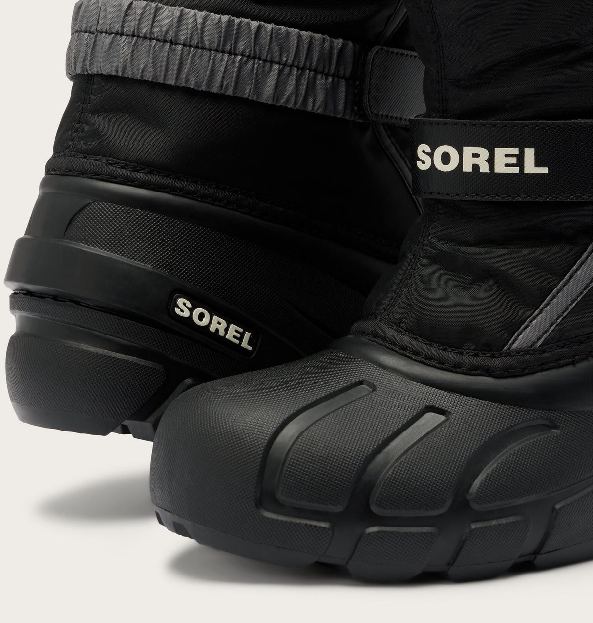 Big Kids Flurry™ Winter Boot - Black, Sea Salt