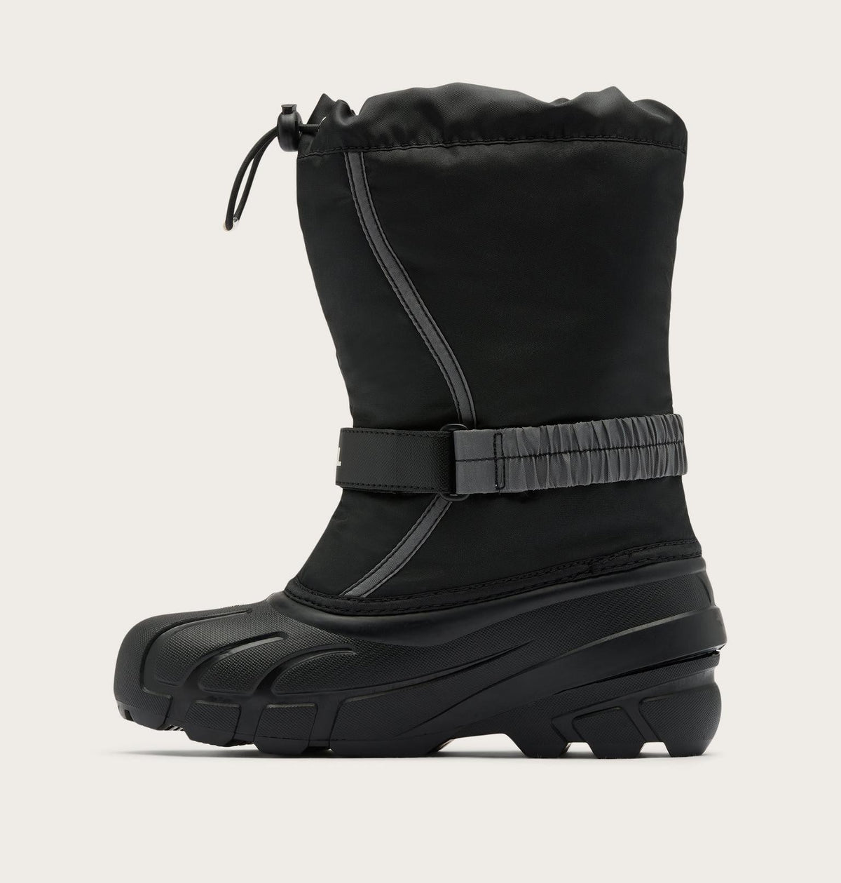Big Kids Flurry™ Winter Boot - Black, Sea Salt