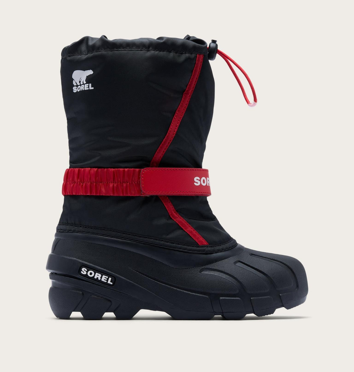 Little Kids Flurry™ Boot - Black, Bright Red