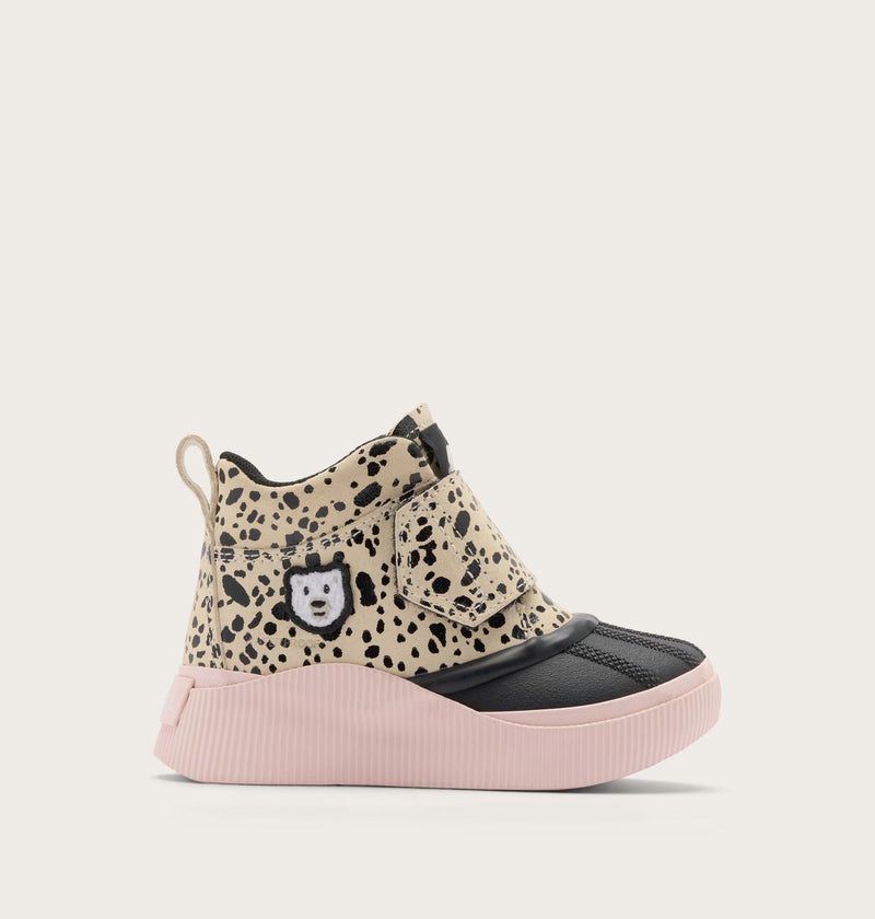 Toddler Out N About™ IV Strap Waterproof Boot - Chalk, Black
