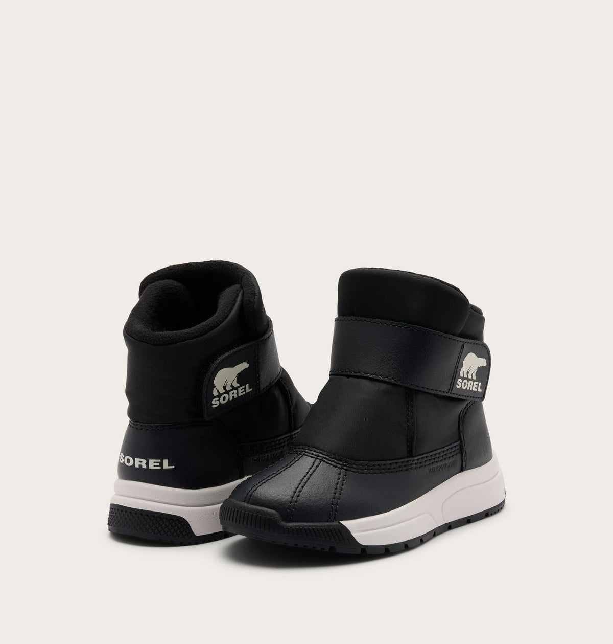 Toddler Whitney™ III Strap Mid Waterproof Boot - Black, Black