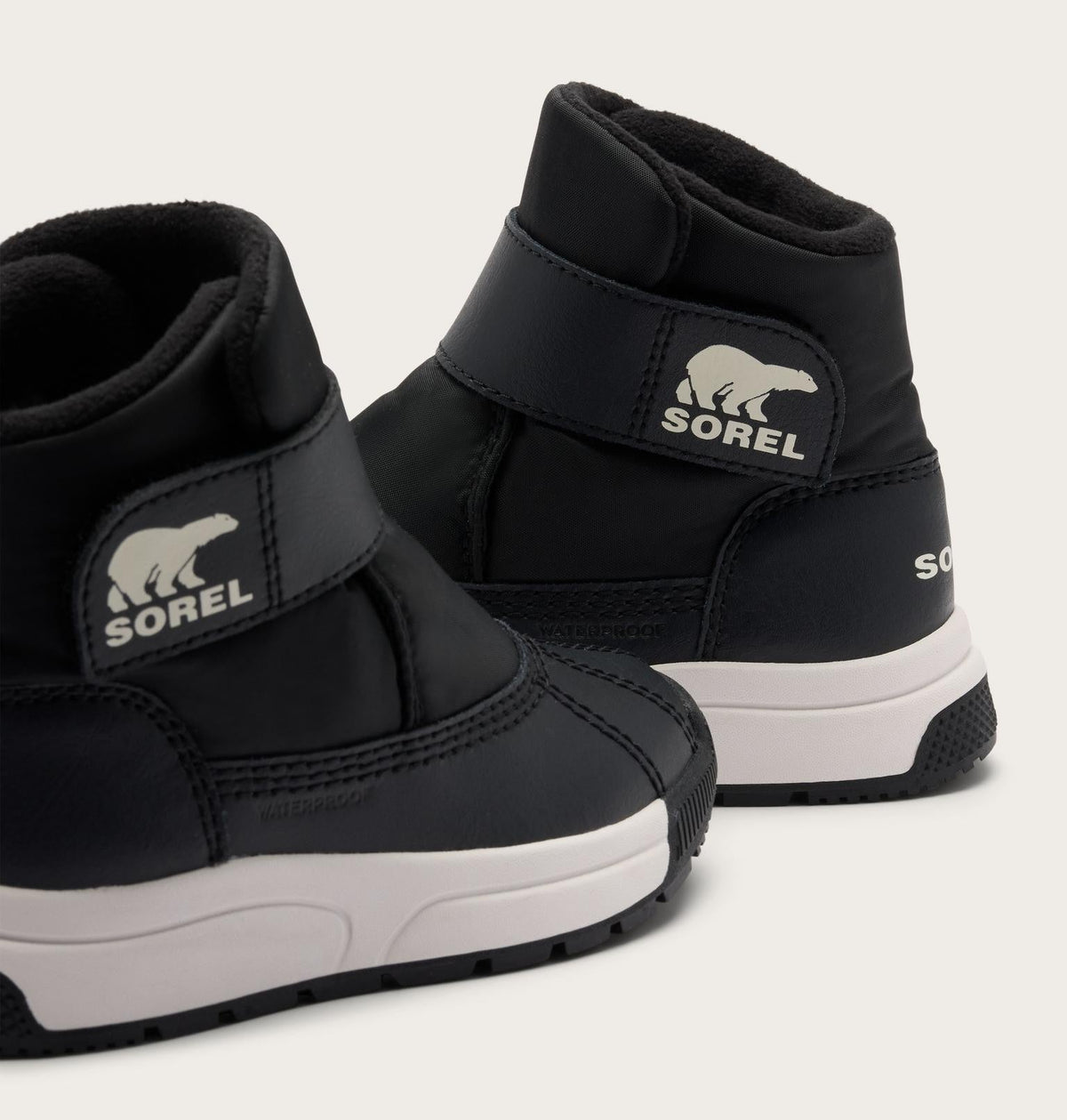 Toddler Whitney™ III Strap Mid Waterproof Boot - Black, Black