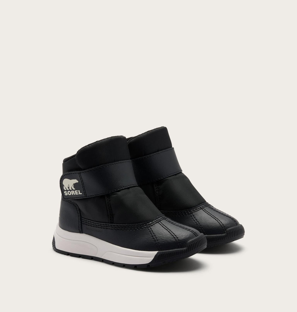 Toddler Whitney™ III Strap Mid Waterproof Boot - Black, Black