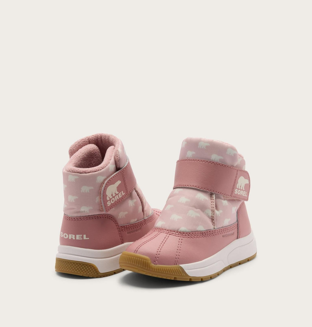 Toddler Whitney™ III Strap Mid Waterproof Boot - Pink Salt, Eraser Pink