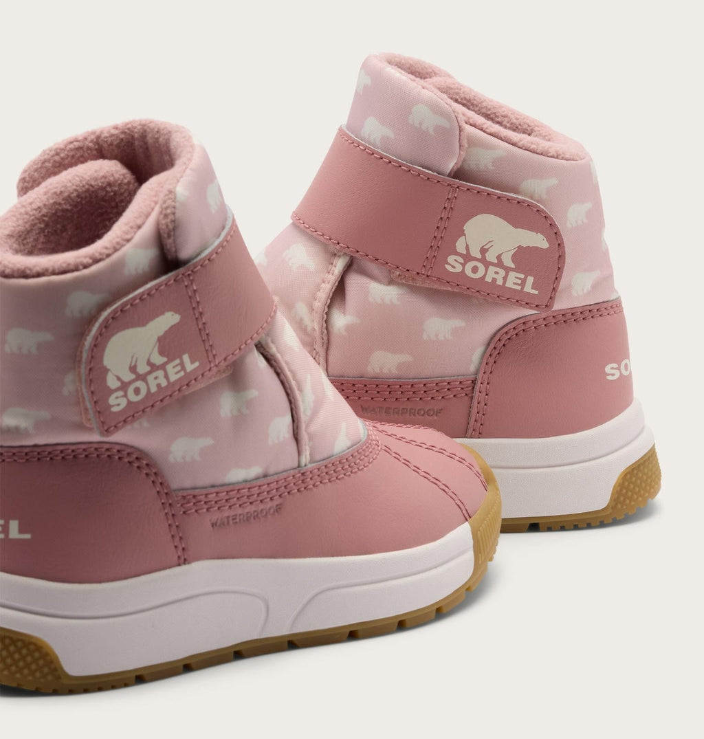 Toddler Whitney™ III Strap Mid Waterproof Boot - Pink Salt, Eraser Pink