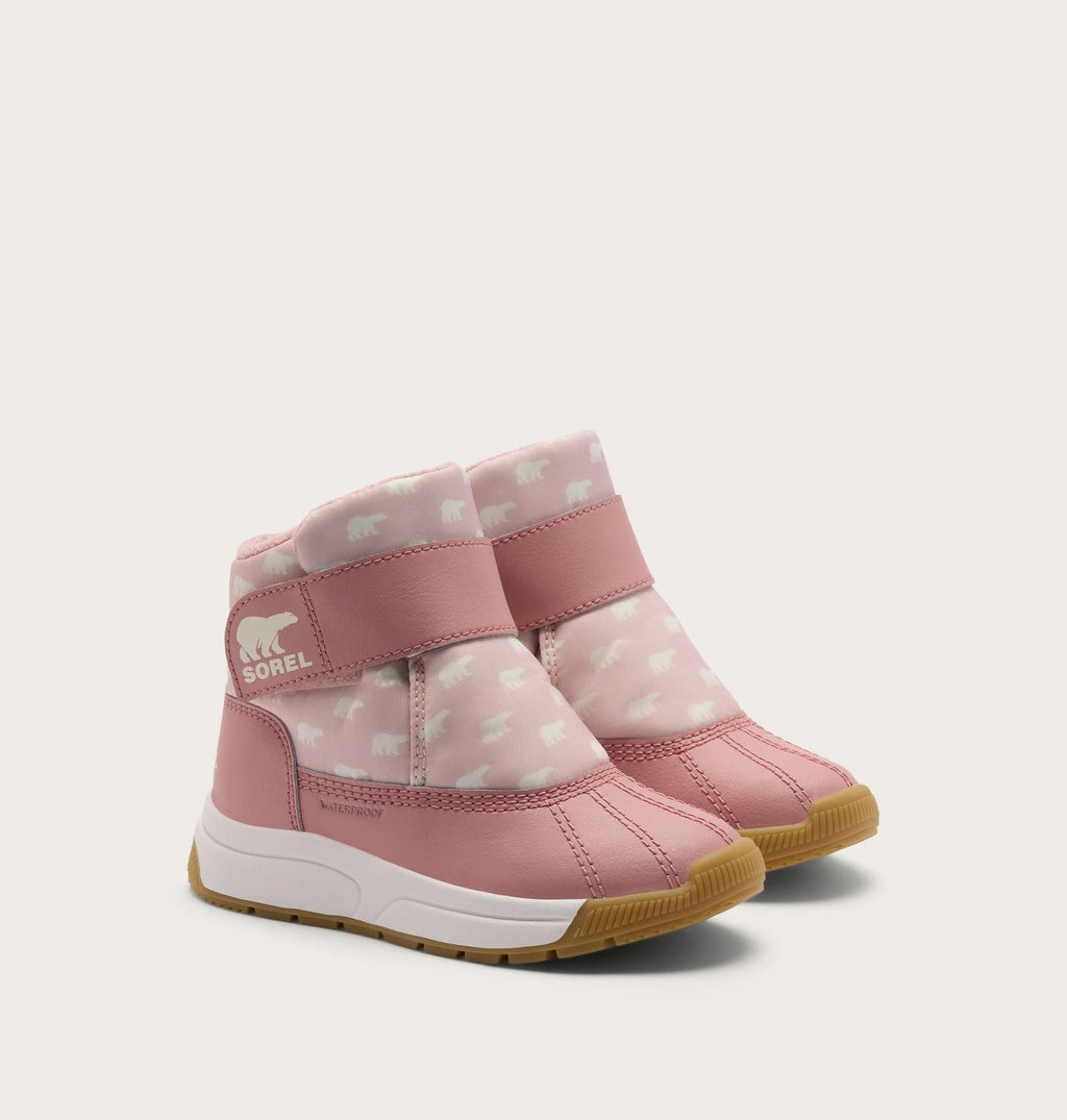 Toddler Whitney™ III Strap Mid Waterproof Boot - Pink Salt, Eraser Pink